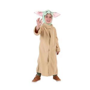 Star Wars GROGU (Baby Yoda) Halloween Costume Size Small 2T-3T Mask/Robe